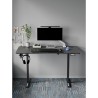 ULTRADESK Biurko dla gracza LEVEL V2, 140x68cm, 72-117cm, elektycznie regulowany