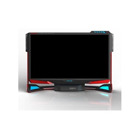 E-blue Tower Monitor, Scion 32, 32", FullHD (1920x1080), 144Hz, czerwony