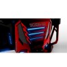 E-blue Tower Monitor, Scion 32, 32", FullHD (1920x1080), 144Hz, czerwony