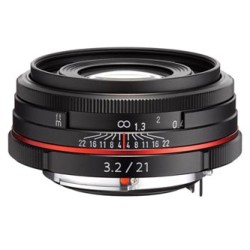 Pentax obiektyw HD DA 21mm f/3.2 AL Limited Black, 21410