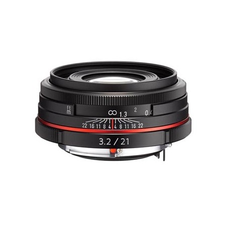 Pentax obiektyw HD DA 21mm f/3.2 AL Limited Black, 21410