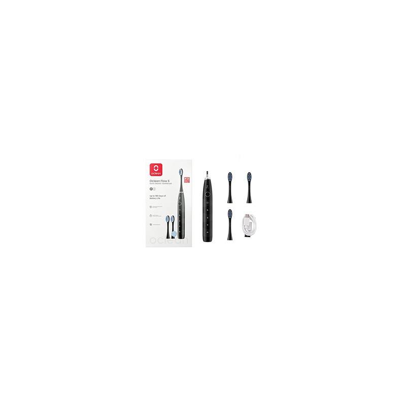 Oclean szczoteczka soniczna Flow S Set, czarny