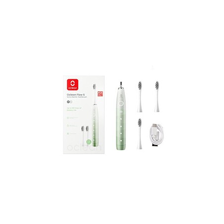 Oclean szczoteczka soniczna Flow S Set, zielony