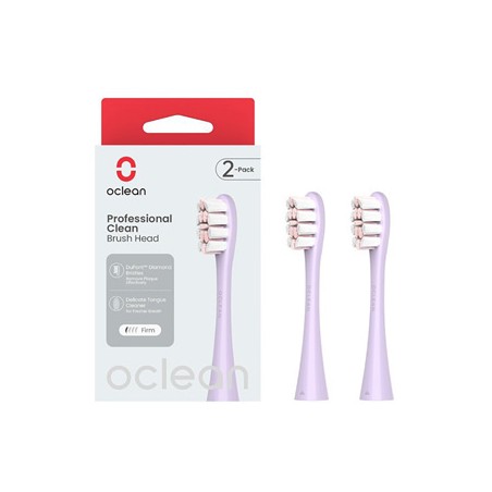 Oclean wymienne końcówki szczoteczek Professional Clean 2 szt P1C13, fioletowe