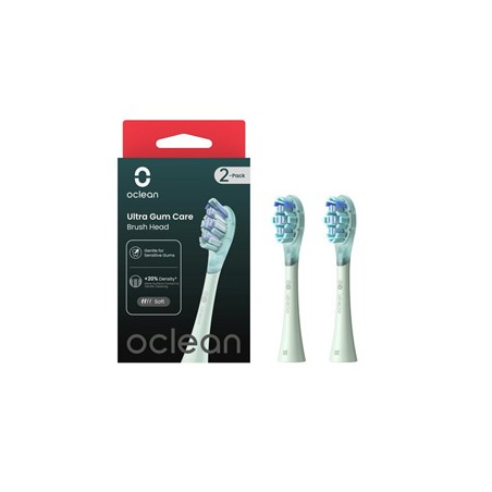 Oclean wymienne końcówki szczoteczek Ultra Gum Care UG01, zielony