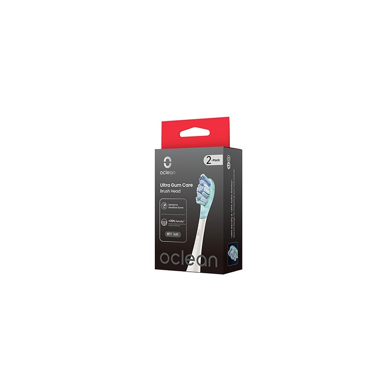 Oclean wymienne końcówki szczoteczek Ultra Gum Care UG03 W02, białe