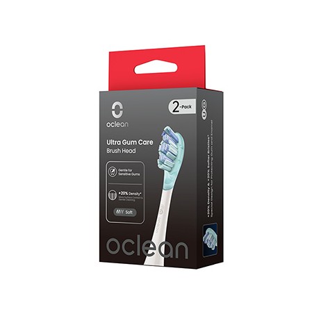 Oclean wymienne końcówki szczoteczek Ultra Gum Care UG03 W02, białe