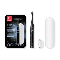 Oclean zestaw szczoteczka soniczna i etui X Kids S, czarny
