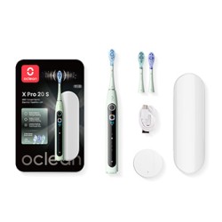 Oclean zestaw szczoteczki sonicznej i etui X PRO 20 S, zielony