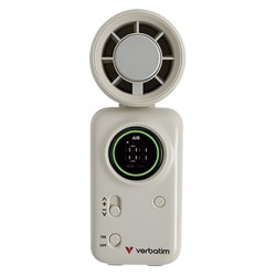Verbatim Ręczny wentylator, Cool ,n, Go Ice Touch Mini, biało-srebrny