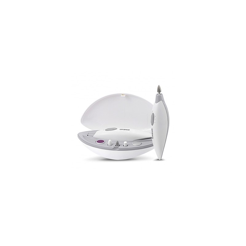 Orava Zestaw 5 w 1 do idealnego pedicure i manicure Lyra, biała