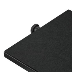 Powerton ERGO FLEX Podstawa podnóżek ergonomiczny, czarny