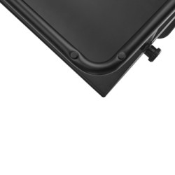 Powerton ERGO FLEX Podstawa podnóżek ergonomiczny, czarny
