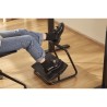 Powerton ERGO FLEX Podstawa podnóżek ergonomiczny, czarny