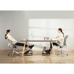 Powerton ERGO FLEX Podstawa podnóżek ergonomiczny, czarny