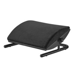 Powerton ERGO ULUNA Podstawa podnóżek ergonomiczny, czarny