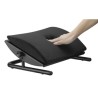 Powerton ERGO ULUNA Podstawa podnóżek ergonomiczny, czarny