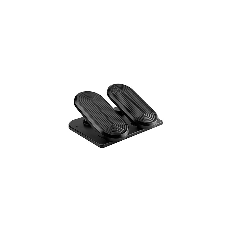 Powerton ERGO STEPPER Podstawa podnóżek ergonomiczny, czarny