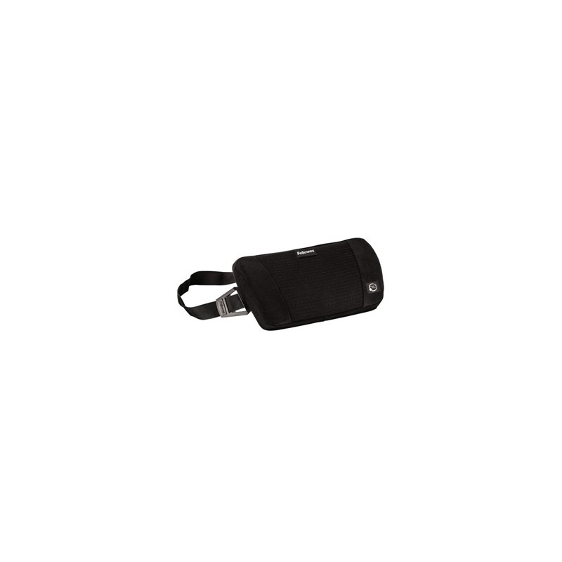Fellowes Podpórka pod plecy PlushTouch, czarna, ergo