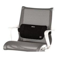 Fellowes Podpórka pod plecy PlushTouch, czarna, ergo