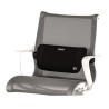 Fellowes Podpórka pod plecy PlushTouch, czarna, ergo
