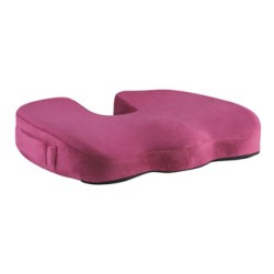 Powerton ERGO SEDOS Ortopedyczna poduszka, red satin (czerwone wino)