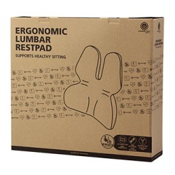 Powerton ERGO PAPILIO Podparcie lędźwiowe, niebiesko-szary