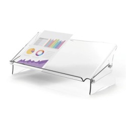 Fellowes Podstawa pod monitor i dokumenty Fellowes Clarity, przeźroczysty