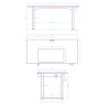 ULTRADESK UPLIFT Biurko 160x75 cm, 72-118 cm, biało-biały