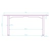 ULTRADESK UPLIFT Biurko 160X75 cm, 72-118 cm, czarno-czarny