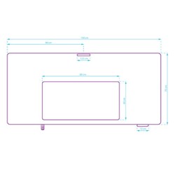 ULTRADESK UPLIFT Biurko 160X75 cm, 72-118 cm, czarno-czarny