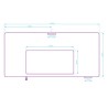 ULTRADESK UPLIFT Biurko 160X75 cm, 72-118 cm, czarno-czarny