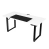 ULTRADESK UPLIFT Biurko 160x75 cm, 72-118 cm, czarno-biały