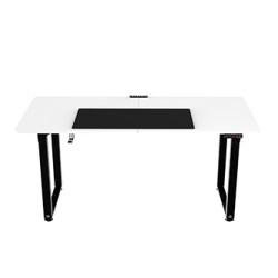ULTRADESK UPLIFT Biurko 160x75 cm, 72-118 cm, czarno-biały