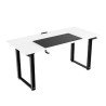 ULTRADESK UPLIFT Biurko 160x75 cm, 72-118 cm, czarno-biały