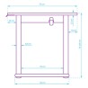 ULTRADESK UPLIFT Biurko 160x75 cm, 72-118 cm, czarno-brązowy