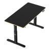 ULTRADESK PULSAR Biurko dla dzieci z elektryczną regulacją wysokości z uchwytem słuchawki i kable 120X60 cm, czarny