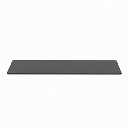 Powerton ERGO UNO TOP Blat biurka 160x75x1,8 cm, czarna