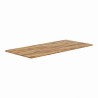 Powerton ERGO UNO TOP Blat biurka 160x75x1,8 cm, rustykalny dąb