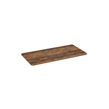 Powerton ERGO UNO TOP Blat biurka 160x75x1,8 cm, rustykalny orzech