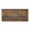 Powerton ERGO UNO TOP Blat biurka 160x75x1,8 cm, rustykalny orzech