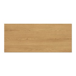 Powerton ERGO Blat biurka 159x75x1,8 cm, Dąb
