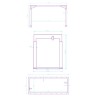 Ultradesk UPLIFT FRAME Stelaż / podstawa biurka elektycznie regulowany czarny