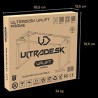 Ultradesk UPLIFT FRAME Stelaż / podstawa biurka elektycznie regulowany czarny