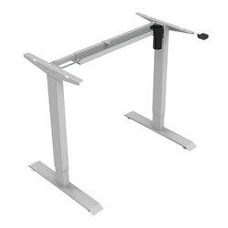 Stelaż / podstawa biurka z elektryczną regulacją wysokości 70 kg nośność, szary, EOL