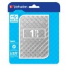 Verbatim zewnętrzny dysk twardy, Store N Go, 2.5", USB 3.0 (3.2 Gen 1), 1TB, 1000GB, 53197, srebrny