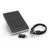Verbatim zewnętrzny dysk twardy, Store N Go Secure Portable, 2.5", USB 3.0 (3.2 Gen 1), 2TB, 2000GB, 53403, czarny, szyfrowany, 