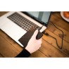 Verbatim zewnętrzny dysk twardy, Fingerprint Secure HDD, 2.5", USB 3.0 (3.2 Gen1), 2TB, 2000GB, 53651, czarny, 256-bit AES