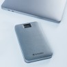 Verbatim zewnętrzny dysk twardy, Executive Fingerprint Secure HDD, 2.5", USB 3.0 (3.2 Gen 1), 2TB, 2000GB, 53653, szary, szyfrow