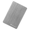 Verbatim zewnętrzny dysk twardy, Store,n,Go ALU Slim, 2.5", USB 3.0, 1TB, 1000GB, 53662, szary, szczotkowane aluminium